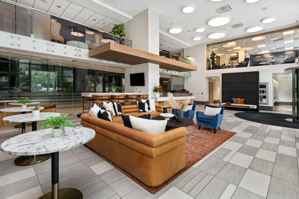 Welcoming lobby with five-star service